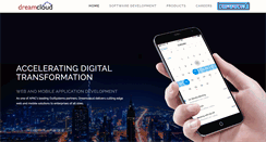Desktop Screenshot of dreamcloud.com.sg